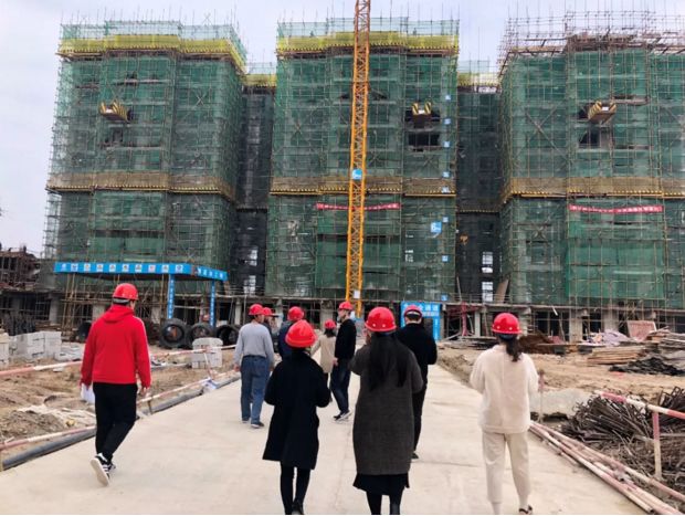 鲁桂公司对钦州如意城项目进行年前施工安全生产检查